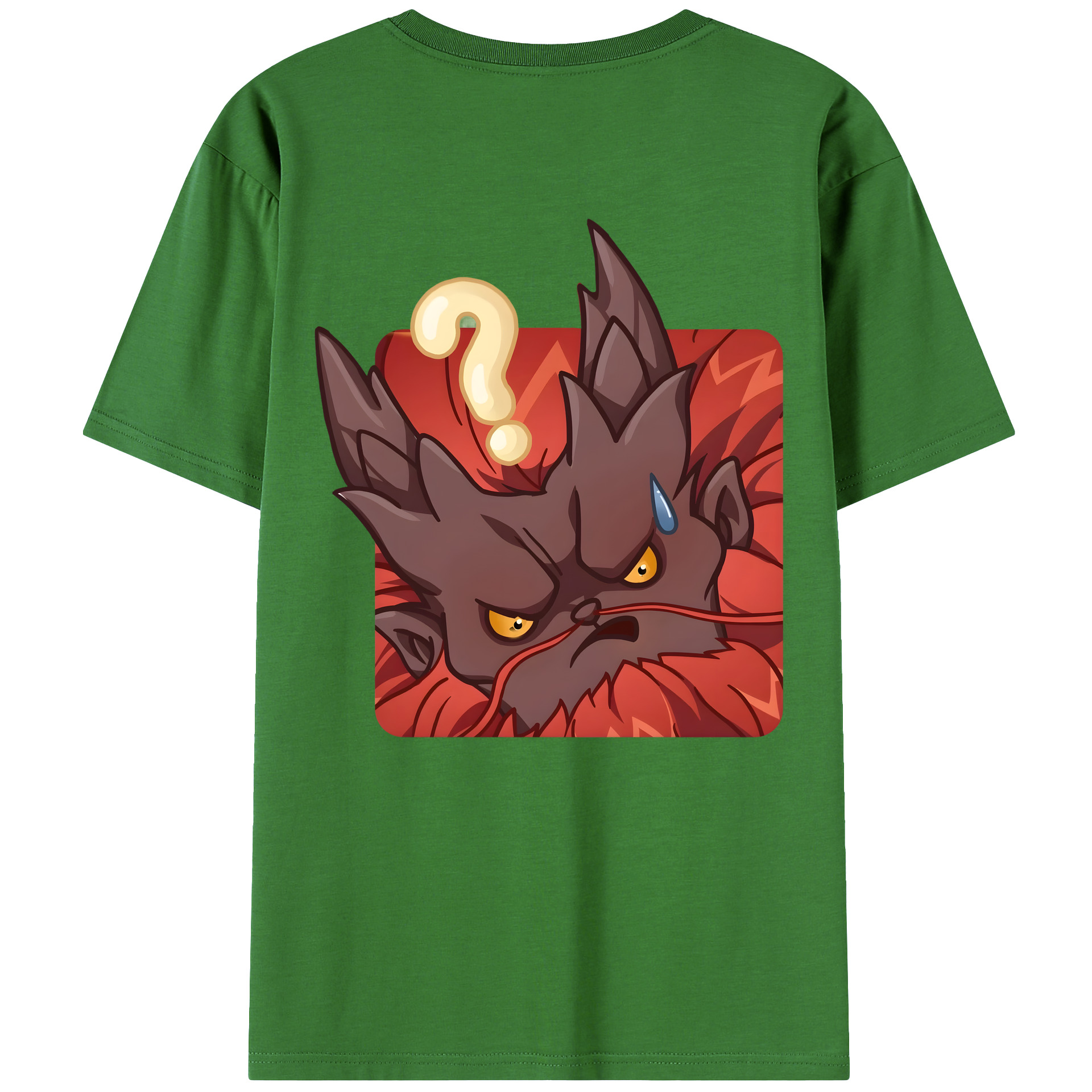 （画像用） Ne Zha 2 ナタ 魔童の大暴れ レディース半袖Tシャツ(バックプリント)